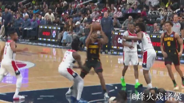 杰伦·约翰逊背靠背三双 老鹰客胜奇才 杰伦·约翰逊背靠背三双 老鹰客胜奇才